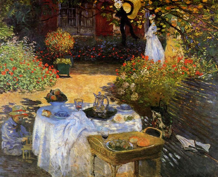 Claude Monet The Afternoon Meal